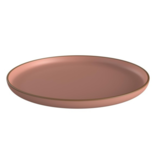 Assiette rose Club 27.5 cm