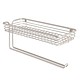 InterDesign Classico Wall Mount Paper Towel Holder with Shelf