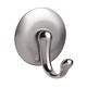 InterDesign Affixx York Hook Large Brushed stainless steel