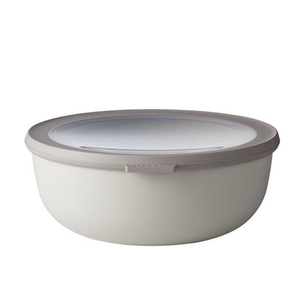 Mepal Cirqula Multi Bowl & Lid 2.25L Nordic White