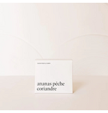 Maree Chandelles Marée Chandelles Pineapple, Peach, and Cilantro Body Soap Bar 112g