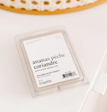 Maree Chandelles Marée Chandelles Pineapple, Peach & Cilantro Soya Wax Tablets