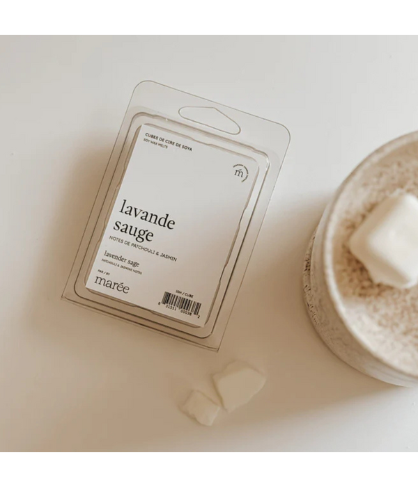 Maree Chandelles Marée Chandelles Lavender & Sage Soya Wax Tablets