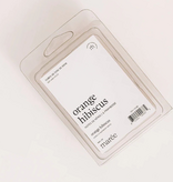 Maree Chandelles Pastilles de cire de soya Orange Hibiscus de Marée Chandelles