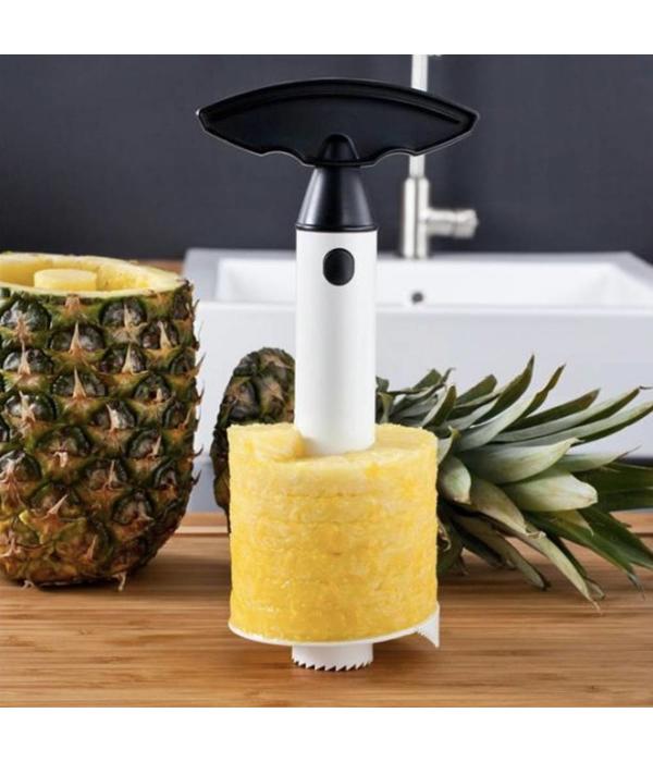 Tomorrow's Kitchen Pineapple Slicer White with Black Handle