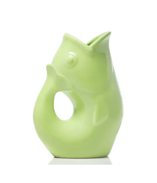 Gurgle Pot Light Green Drink Pitcher 42oz
