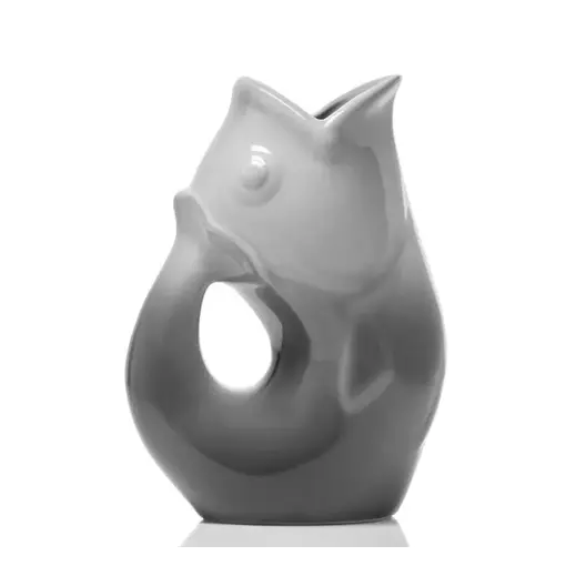 Gurgle Pot Ombre Gray Drink Pitcher 42oz