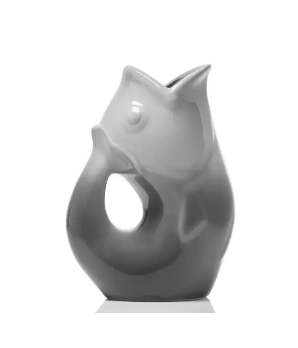 Gurgle Pot Ombre Gray Drink Pitcher 42oz