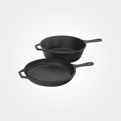 Lodge 3 L Cast Iron Combo Cooker