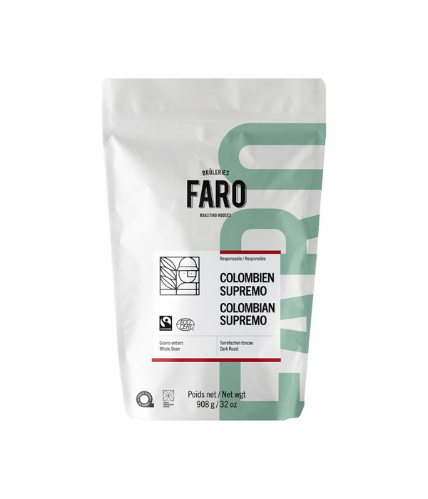 Faro Brûlerie Faro Supremo Colombian Ground Coffee 908g
