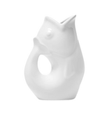 Gurgle Pot White Drink Pitcher 42oz