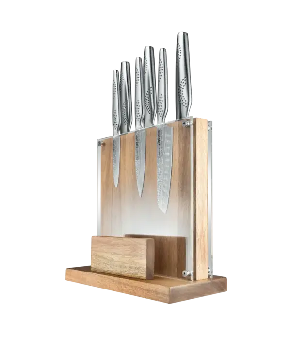 THE CUSTOM CHEF Cuisine::pro® Sato SAMURAI® 7-Piece Knife Block