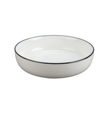 BIA Cordon Bleu BIA 8" Silhouette Pasta Bowl, White Porcelain