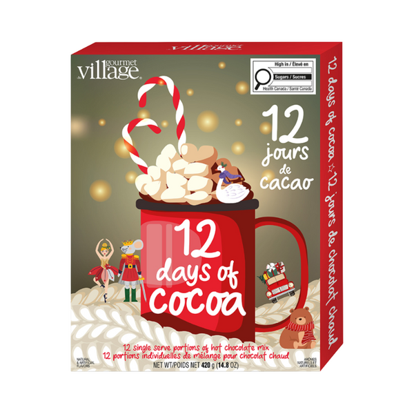 Gourmet du Village Advent Calendar: 12 Days of Hot Chocolate