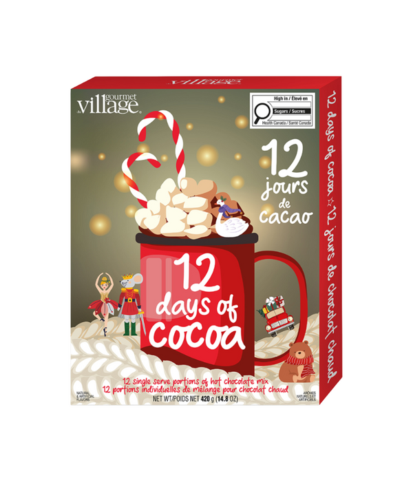 Gourmet du Village Calendrier de l’Avent : 12 Jours de Chocolat Chaud de Gourmet du Village