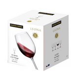 Verres à vin rouge "Leona" 430ml, ens/4 de Maison Forine