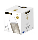 Verres à champagne sans Pied 270 ml, ens/4 de Maison Forine