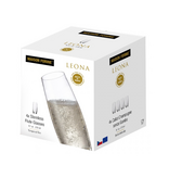 Maison Forine Stemless Champagne Glasses 270ml, Set of 4