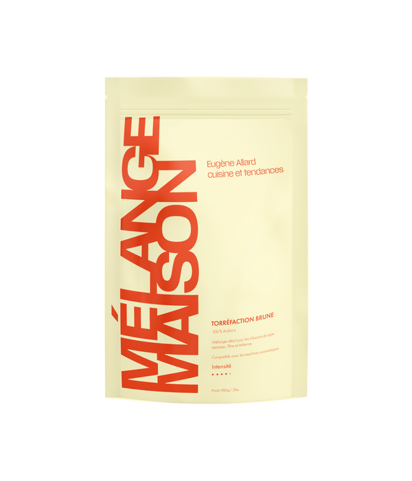 Le Manoir Du Cafe Café en grains mélange maison Eugène Allard 980g de Manoir du Café