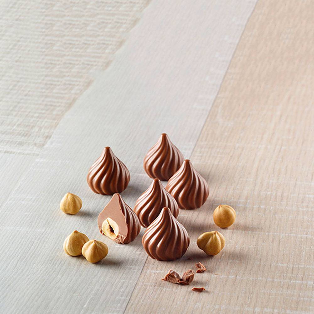 Moule à chocolat 3D Silicone Choco Flame par Silikomart, Pâtisserie