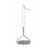 16" QUAD SPRING SAFETY DOUBLE-HELIX BRISTLE-FREE BBQ BRUSH
