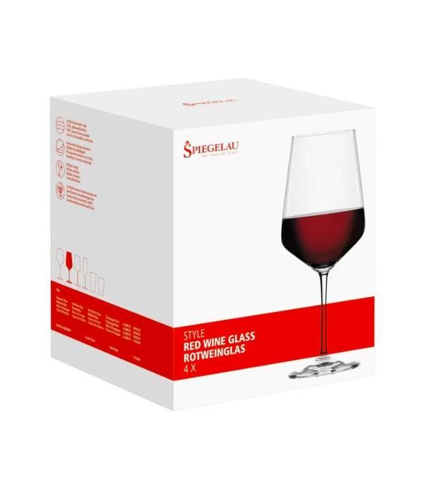 Spiegelau Spiegelau Set of 4 Red "Style" Wine Glasses