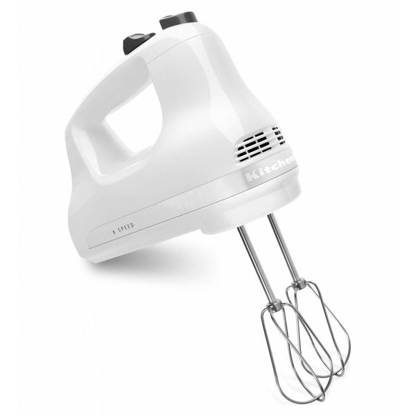 KitchenAid 5-Speed Ultra Power White Hand Mixer