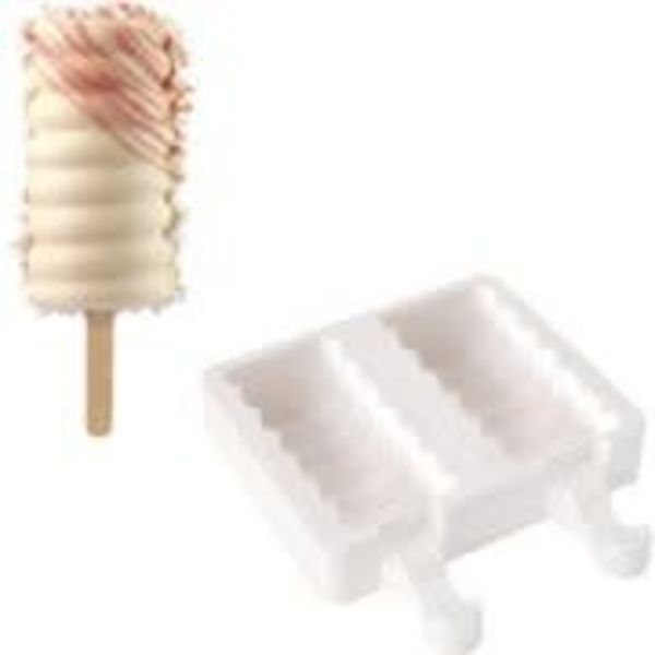 Silikomart  "Tango"  Set of 2 Ice Cream Molds