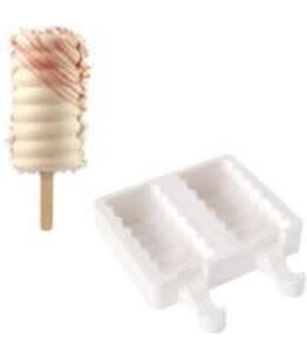 Silikomart Silikomart  "Tango"  Set of 2 Ice Cream Molds