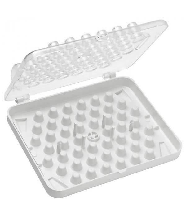 Ateco Ateco Cake Decorating Tool Storage Box, Holds 52 Pieces