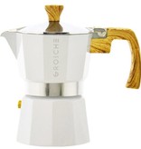 Grosche Grosche "Milano" 6 Cup Stovetop Espresso Maker White