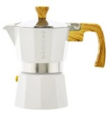 Grosche Grosche "Milano" 6 Cup Stovetop Espresso Maker White