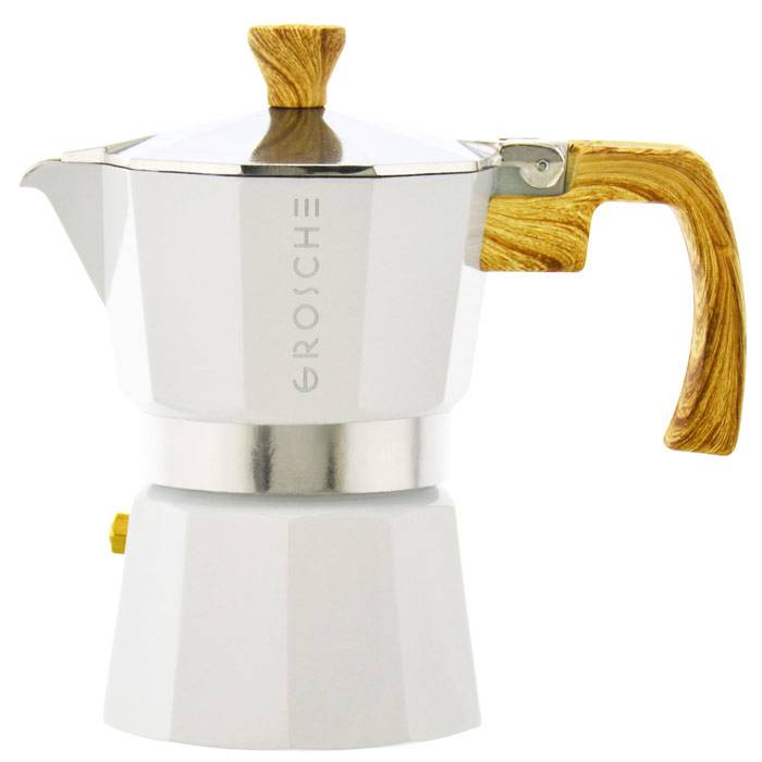 Milano 6 Cup Espresso Maker - White
