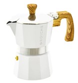 Grosche Grosche "Milano" 9 Cup Stovetop Espresso Maker White