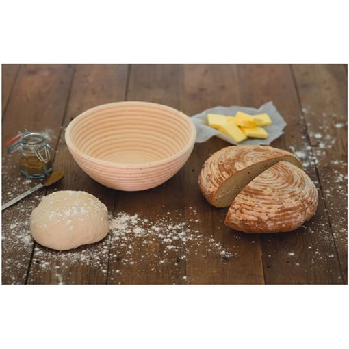 Eddingtons Angled Round Banneton Proving Bread Making Basket