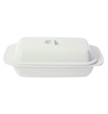 Beurrier en mélamine blanc de Kitchen Basics