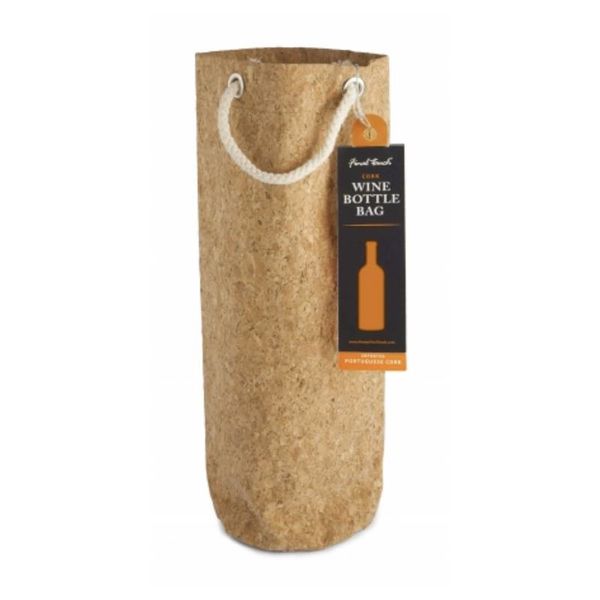 Final Touch Cork Wine Bottle Bag