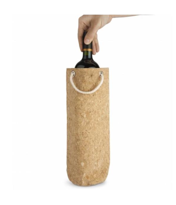 Final Touch Final Touch Cork Wine Bottle Bag