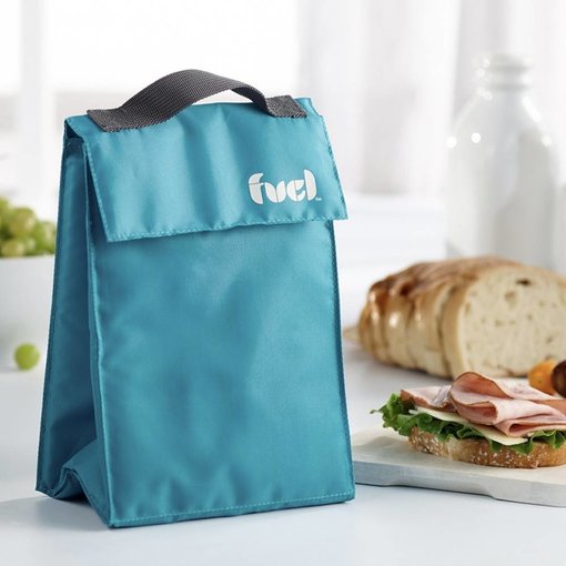 Trudeau Trudeau Tropical Blue "Fuel" Lunch Bag