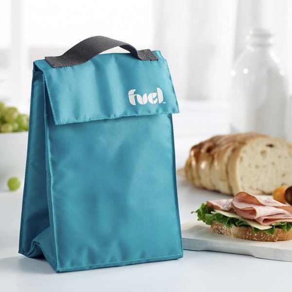 Trudeau Tropical Blue "Fuel" Lunch Bag