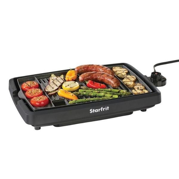 The ROCK by Starfrit® Indoor Smokeless Electric BBQ Grill