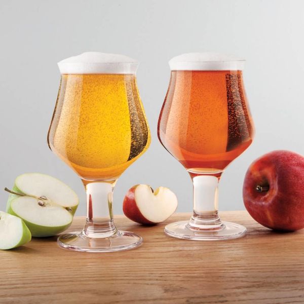 Final Touch Hard Cider Glasses