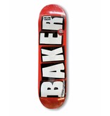 Baker Baker Brand Logo White Deck - 8.25