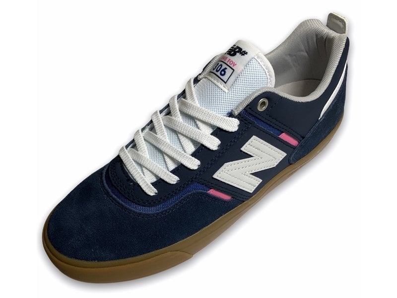 navy and pink new balance