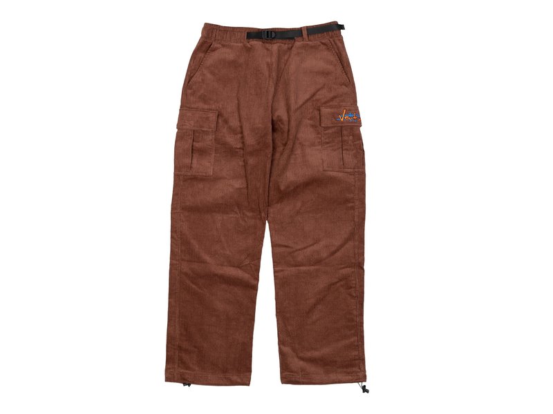 Venture Venture Paid Brown Pants