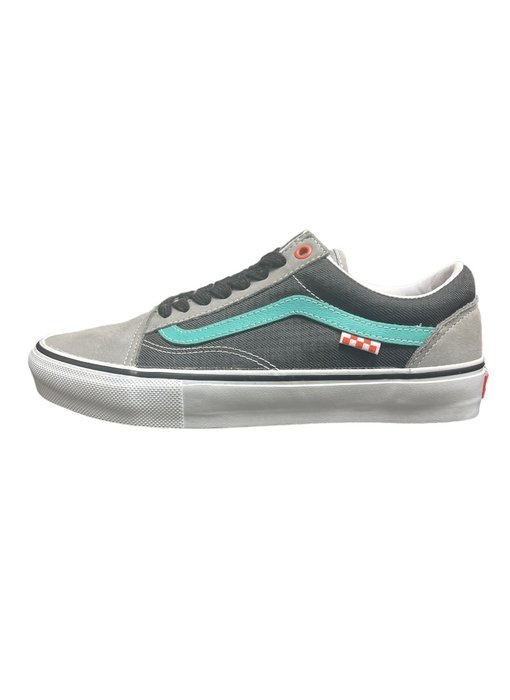 Vans Lucid Skate Old Skool Shoes - Black/Grey/Atlantis