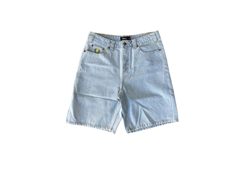 Theories Plaza Lightwash Blue Jean Shorts - Rhythm Skateshop