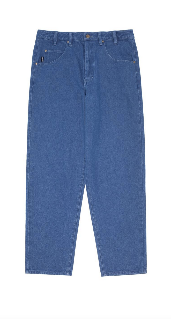 GX1000 Baggy Denim Light Blue Pants