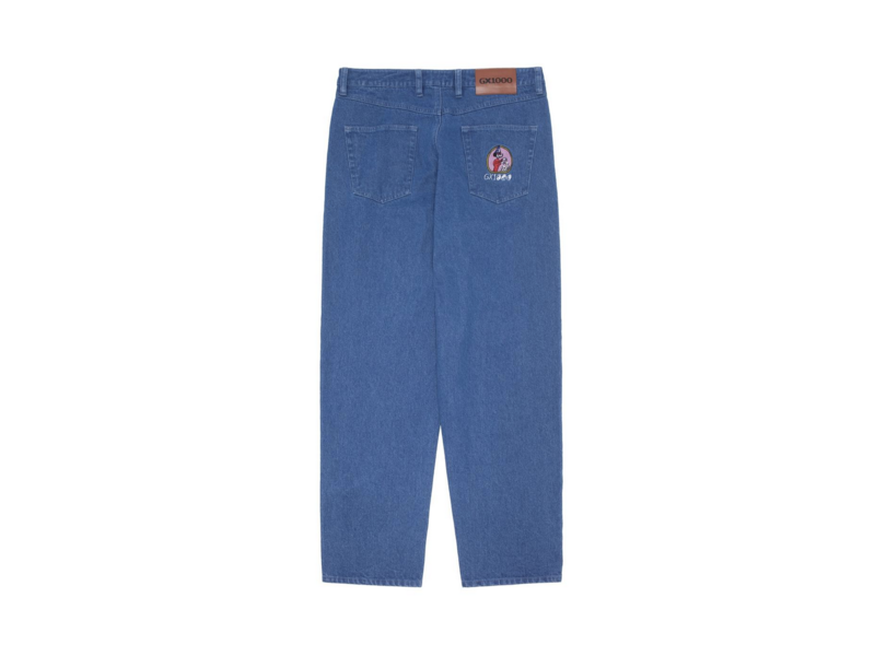 GX1000 Baggy Denim Light Blue Pants