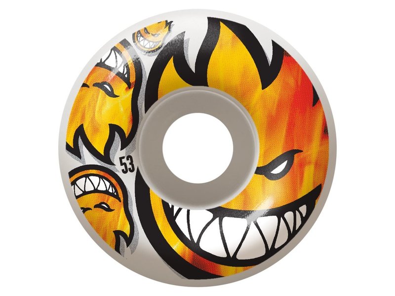 Spitfire Spitifire 99a Spitfire Bighead Burn Posse Wheels - White